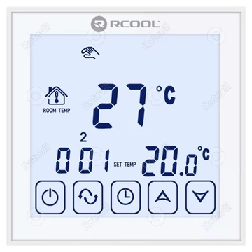 SZOBATERMOSZTÁT RCOOL VISION WIFI DIGITÁLIS PROGRAMOZHATÓ MODELL